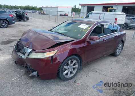 2010 Acura Tl 3.5 из США, поврежденный, VIN 19UUA8F51AA007505